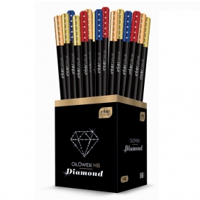 Ołówek czarny HB Diamond (IOŁDIA)