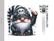 Szkicownik 200x143 24 stron 100g/m2 TW Gnomy