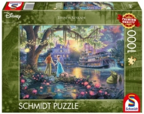 Puzzle 1000 Thomas Kinkade Księżniczka i żaba