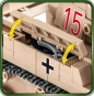 Cobi: Mała Armia. Sd.Kfz.121 Panzer II Ausf. F - niemiecki czołg lekki (2527)