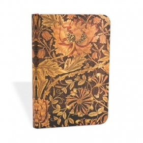 Notatnik Mini Morris Honeysuckle w linie - <br />