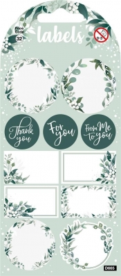 Etykiety samoprzylepne - Eucalyptus Labels