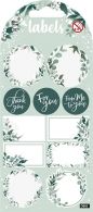 Etykiety samoprzylepne - Eucalyptus Labels