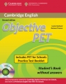 Objective PET Student's Book without answers + CD Hashemi Louise, Thomas Barbara