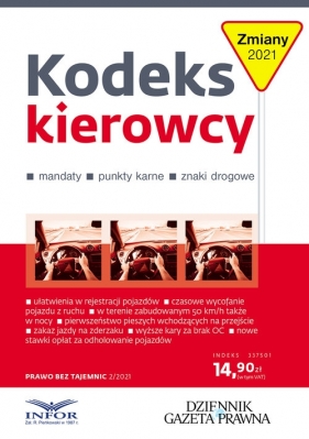 Kodeks Kierowcy Zmiany 2021 - Eliza Jamborska