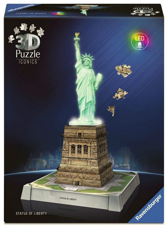 Puzzle 3D Iconics Statua Wolności (12008027)