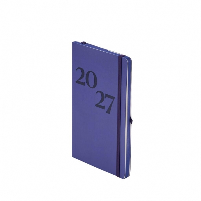 Kalendarz 2027 A5 tygodniowy Purple