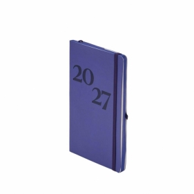 Kalendarz 2027 A5 tygodniowy Purple