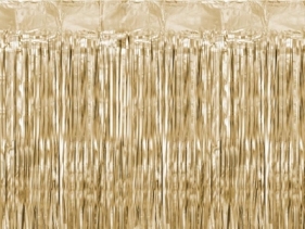Kurtyna party złota 100x200cm