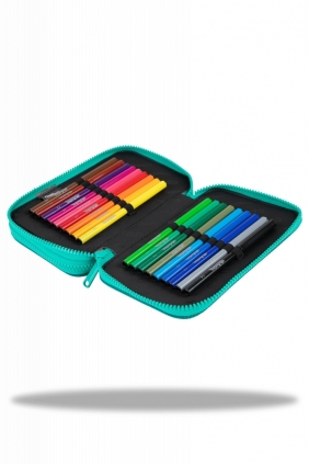 Coolpack, Piórnik podwójny z wyposażeniem Jumper 2 - Tropic (F066965)