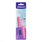 Pióro wieczne Pelikan Twist - Berry Pink + naboje