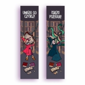 Zakładka kartonowa - Uważaj co czytasz!