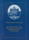 Kotula Thaddaeus Doctor Honoris Causa Universitatis Studiorum Mickiewczianae Opracowanie zbiorowe