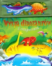 Wyspa dinozaurów Książka z magnesami