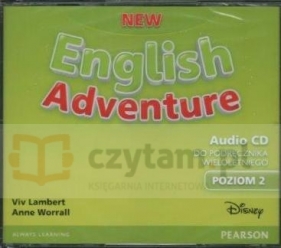 New English Adventure PL 2 Class CD (3) (do wersji wieloletniej)