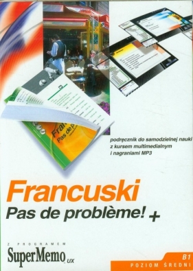 Francuski Pas de probleme!+ Poziom średni - Pleciński Jacek