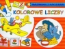 Kolorowe liczby Malowanie z naklejkami