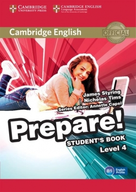 Cambridge English Prepare! 4 Student's Book - James Styring, Nicholas Tims