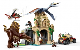 Lego, Jurassic World - Powietrzna misja z kecalkoatlem i spinozaurem, 984 el. (76976)