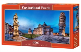 Puzzle Pisa and Piazza dei Miracoli 600 (B-060276)