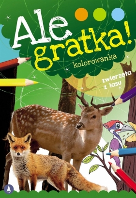 Ale gratka! Zwierzęta z lasu - Wydawnictwo Skrzat