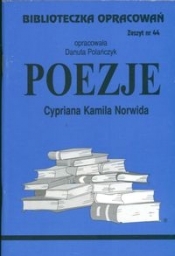 Biblioteczka Opracowań Poezje Cypriana Kamila Norwida - Polańczyk Danuta