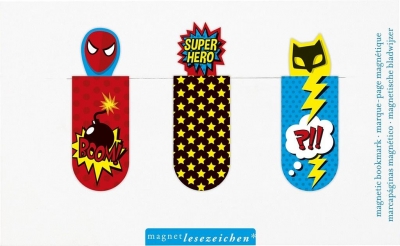 Zakładki magnetyczne - Superbohaterowie