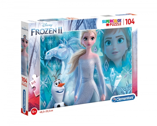 Puzzle SuperColor 104: Frozen 2 (27127)
