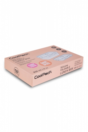 Coolpack, Śniadaniówka silikonowa 800 ml Pastel - Powder Peach (Z12650)