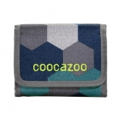 COOCAZOO portfel CashDash II, kolor: Blue Geometric Melange