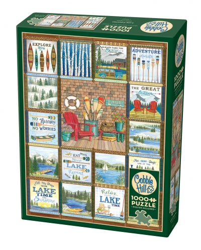 Puzzle 1000 Kraina Wielkich Jezior 113576