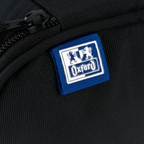 Piórnik z klapką Oxford School - czarny