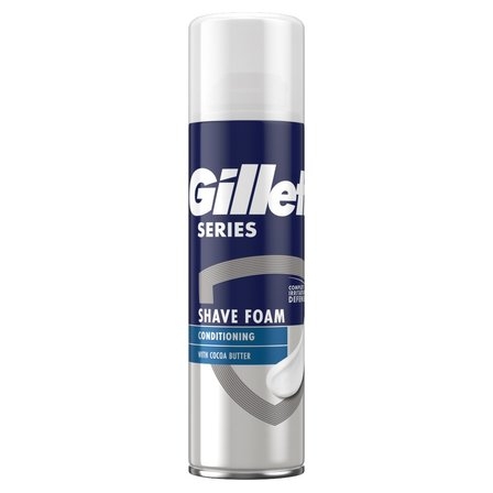 Gillette Series, odżywcza pianka do golenia, 250ml