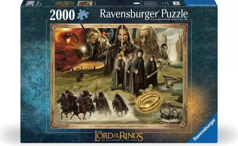 Ravensburger, Puzzle 2000: Władca Pierścieni (16927)
