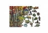 Puzzle drewniane 3D Domek w lesie A cottage in the woods M (US0040-M)