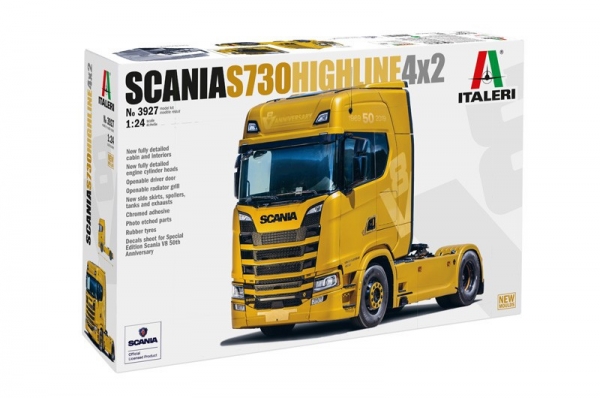 Model plastikowy Scania S730 Highline 4x2 1/24 (3927)