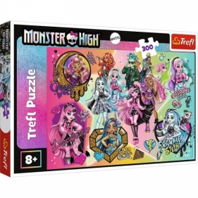 Puzzle 300 elementów Zombie górą Monster High (23027)