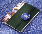Notatnik casino A6 w linie 200 stron