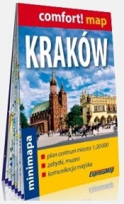 Comfort! map Kraków 1:20 000 minimapa - Opracowanie zbiorowe
