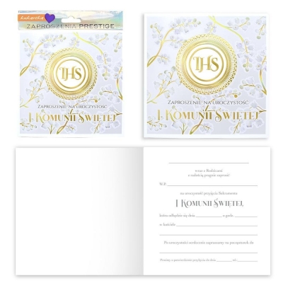 <img src='https://webimage.pl/pics/277/1/d5906850801277.jpg' style='height:440px' /> Zaproszenie Komunia 5szt
