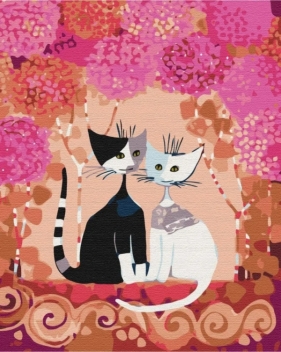 Obraz Malowanie po numerach - Fantastyczne koty (BS9897)