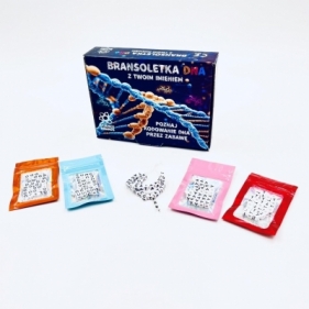 Bransoletka DNA z twoim imieniem