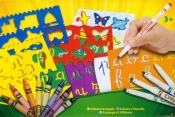 Crayola Zestaw Szablony z alfabetem
