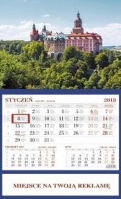 Kalendarz jednodzielny Zamek Książ 2018