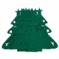 Filcowe podkładki pod sztućce zielone choinki 12sz