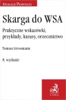 Skarga do WSA Praktyczne wskazówki, przykłady, kazusy, orzecznictwo Tomasz Grossmann