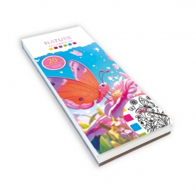 Kolorowanka wodna - Natura