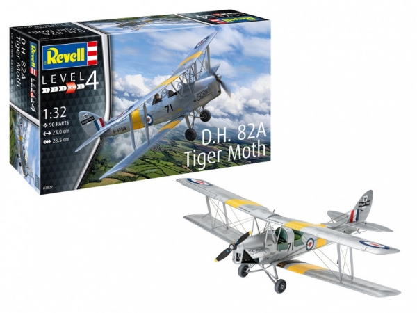 Model plastikowy D.H. 82A Tiger Moth 1/32 (03827)