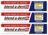 3x Blend-a-dent Regular, klej do protez, 47g