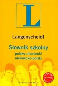 Słownik szkolny polsko-niemiecki niemiecko-polski z płytą CD